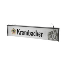 Krombacher Bier Thekenleuchte Leuchtreklame Lightbox LED Schild Tafel Gastro Bar