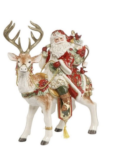 Goebel fitz floyd santa auf - goebel,