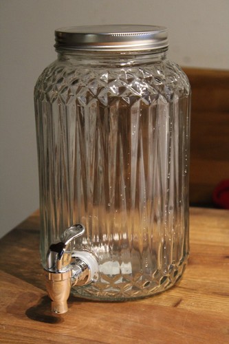 Getränkespender aus glas - aus,