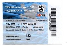 Ticket Pokal TSV 1860 München