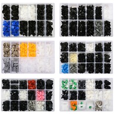 KFZ Befestigung Clips Sortiment Box Spreiznieten Muttern Innen Auto BMW VW Audi