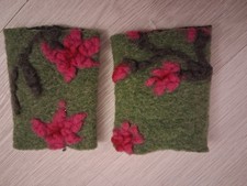 Pulswärmer Armstulpen Wolle