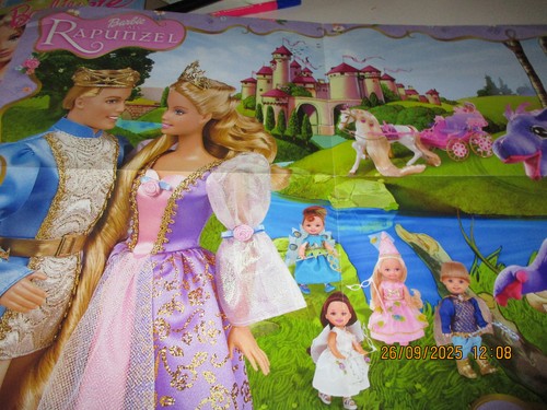 Barbie poster rapunzel - barbie,