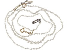 Antikes Collier mit Salzwasser Naturperlen & Jugendstil-Schließe um 1900!