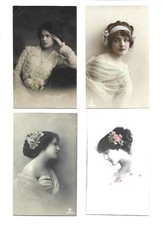 XX3255/ 4 x Foto AK Frauen ca.1910-20