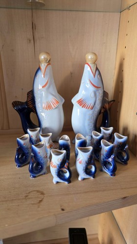 Udssr vintage keramik fisch - udssr,