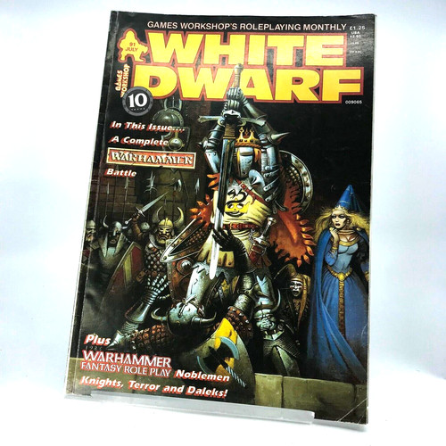 White dwarf magazin games - dwarf,