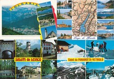 4 Ansichtskarten Italien Südtirol Folgaria Gardasee Panarotta-Vetriolo Levico