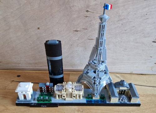 Lego paris skyline modell mit - paris,