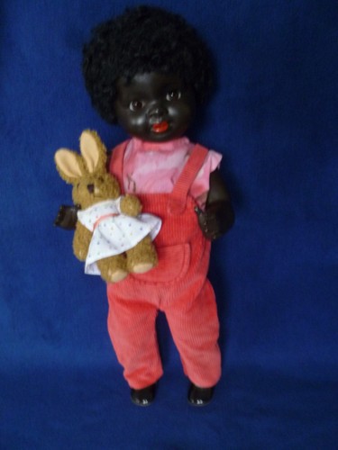 Alt antik massepuppe kuw - massepuppe,