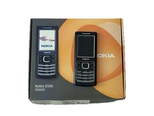 Ersatzteile Bastler Deko Museum OVP NOKIA 6500 Schwarz Defekt