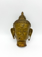 Bronzefigur Buddha  Maske