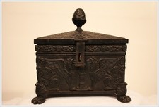 Berliner Eisen fer de Berlin  Tabakkasten mit Greifen 1820