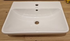 Waschtisch Armatur Duravit ME by Starck - weiß - 600mm Breite
