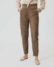 Hose Braun 36 Damen Paperbag