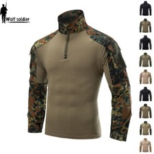 US Army Herren Combat Shirt Military G3 Tactical Gen3 Casual T-Shirt Camouflage