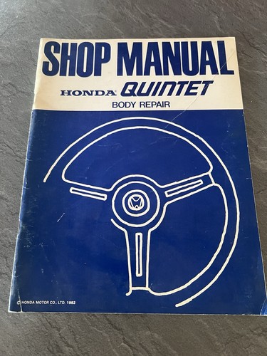 Honda quintet 1982 - 1982, shop