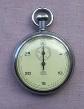 Alte Mechanische Stoppuhr UMF Ruhla Old Mechanical Stopwatch