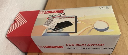 Longshine port netzwerk - longshine, 16-port