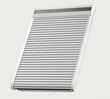 VELUX Dachfenster Rollo solar außen hellgrau NEU - Außenrollo Modell SSL 0700S