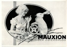 Mauxion Schokolade Reklame von