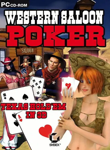 Western saloon poker - saloon,