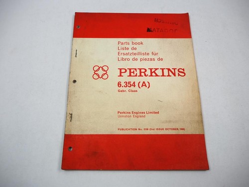 Perkins 354 diesel motor - 6.354,