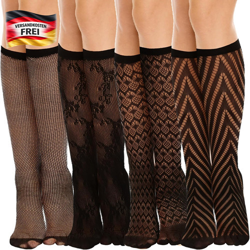 Damen netzstrümpfe 4er - 4er, pack