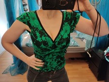 Top T-Shirt Amisu Rot Grun