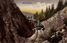 Ak Brockenbahn, Bahnstrecke -