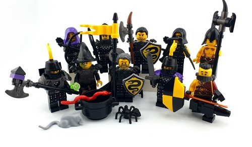 Lego moc serpent - moc, knights