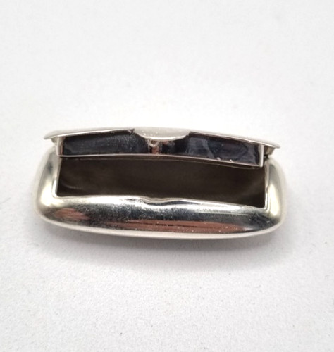 Sterling silber pillendose - sterling,