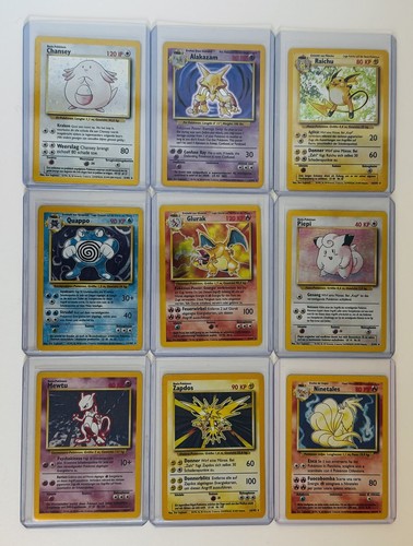 20x vintage pokémon karten - pokémon,