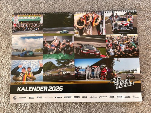 Max kruse racing - racing, wandkalender