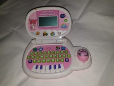 VTECH LERN UND MUSIK LAPTOP in PINK Lerncomputer Computer ab 2 Jahren NEUWARE