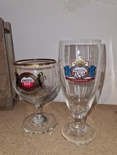 2 x Amstel Bier Bierbecher