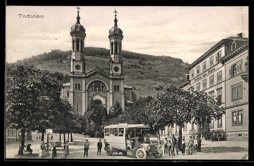 Ansichtskarte todtnau - ansichtskarte,