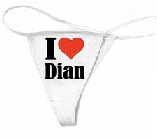 String Tanga I Love Dian