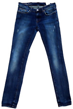Tommy Hilfiger Damen Jeans NINA SKINNY Destroyed Blau W29 L32 TOP