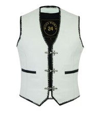 Lederweste Biker Weste Kutte