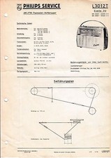 Service Manual-Anleitung für Philips L3 D12 T,Evette 312 