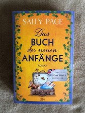 Buch " Das Buch der neuen Anfänge " von Sally Page Roman so schön NEUWERTIG!!!