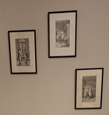 Daniel Chodowiecki (1726-1801) 3er SET Wunderschöne BILDER