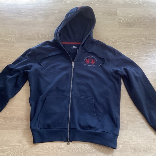 Martina herren hoodie blau - herren,