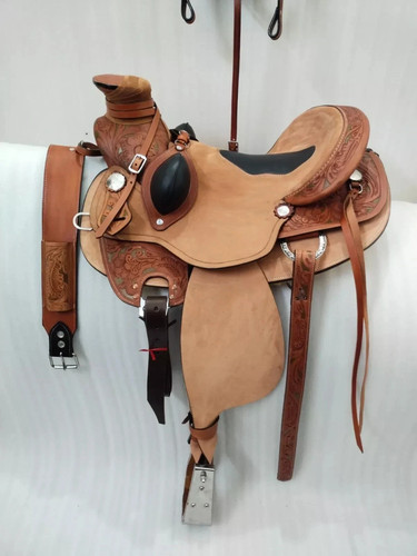 Rauer naturleder pferd - naturleder,