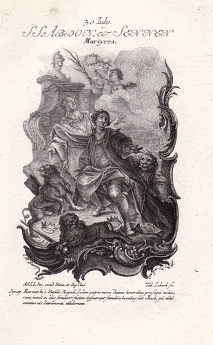 Abdon und sennen märtyrer - und,