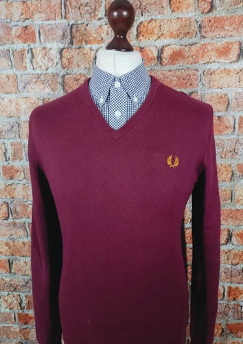 Fred perry strickpullover mit - strickpullover,