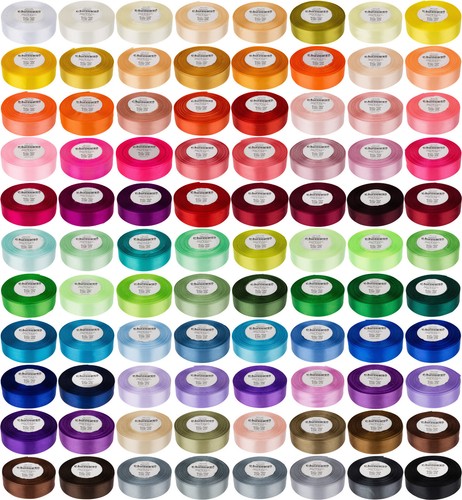 Farben satinband 25mm 5m - farben,