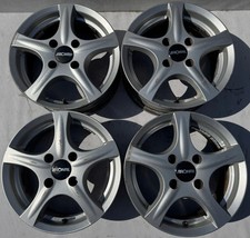 4x Alufelge 14 Zoll 6.0" 4x108