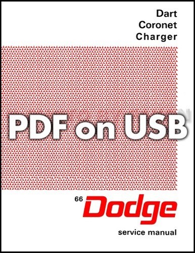 1966 dodge werkstatt handbuch - 1966,